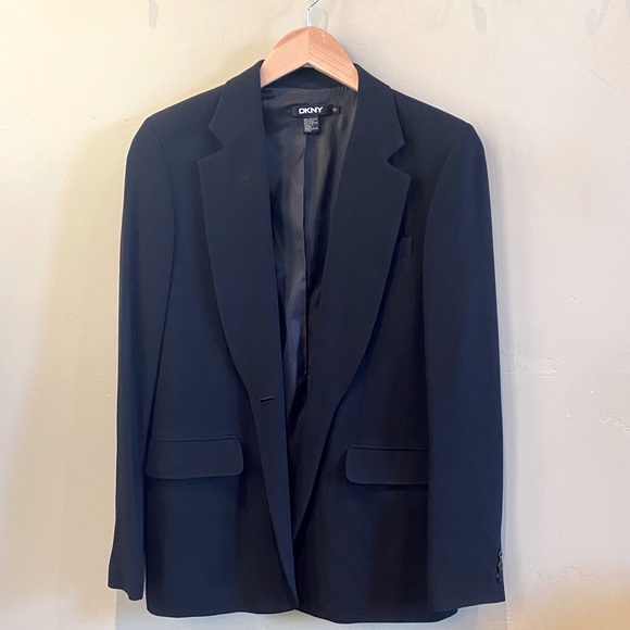 DKNY Single Button Blazer, Size 8 - Picture 1 of 4
